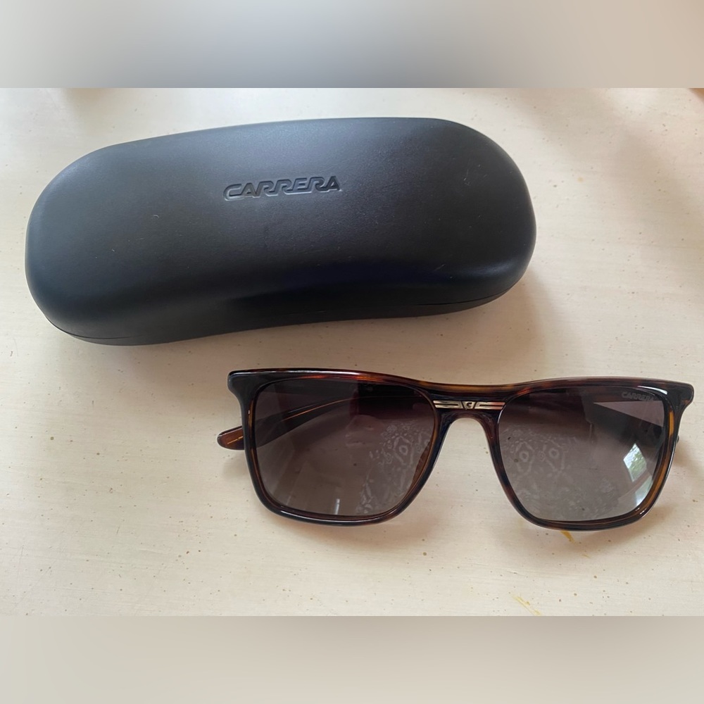Carrera brown sunglasses with case